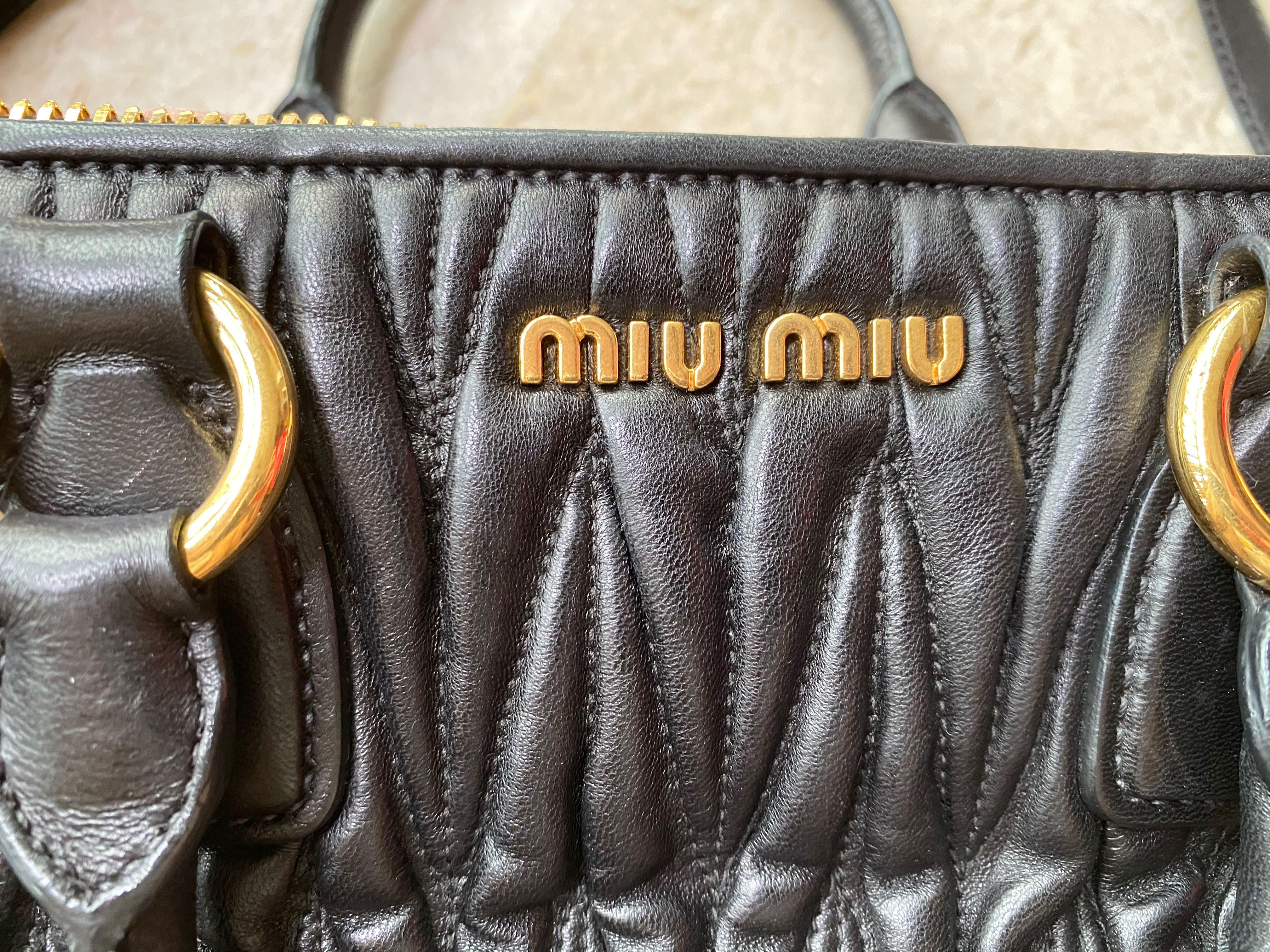 Authentic Miu Miu Bag, Luxury, Bags & Wallets on Carousell