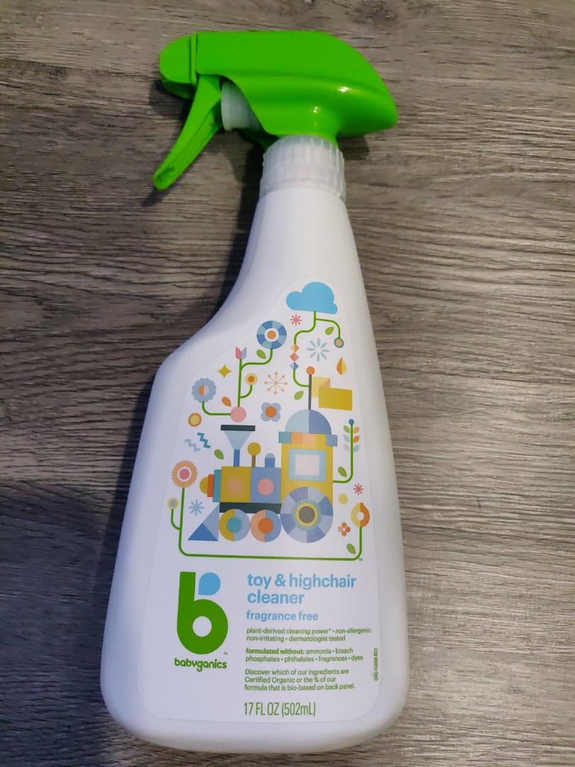 Babyganics toy and highchair cleaner on sale