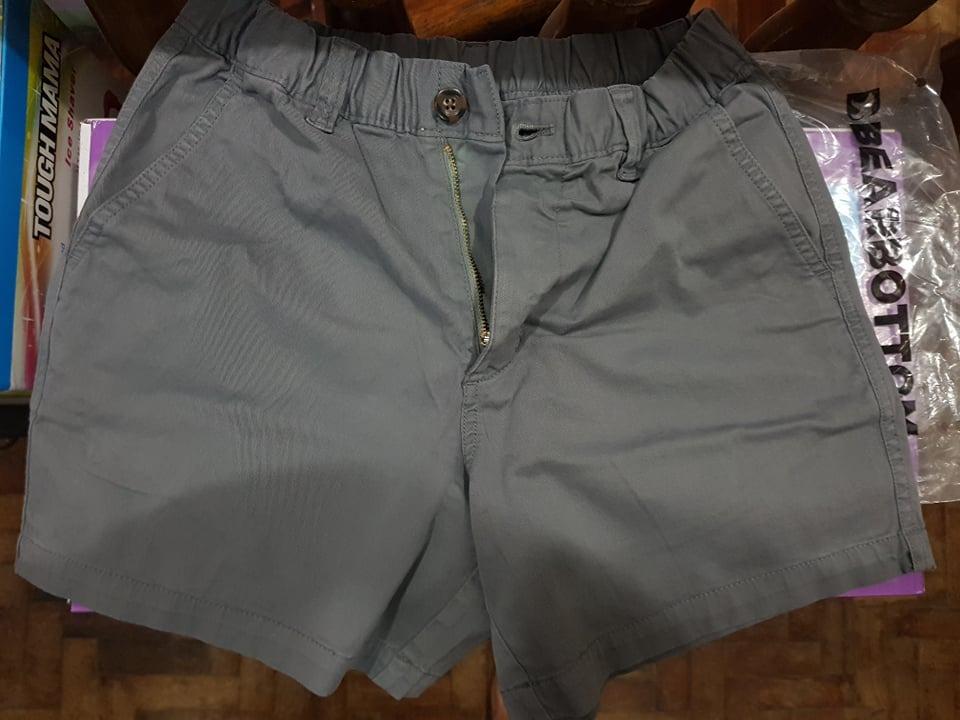 Bearbottom Gray Men Shorts (Category: Shorts) located in Quezon City. Submitted by juni23 (Listing ID 278325372, Image 2). Description: Authentic bought from US. Bearbottom US brand. Size small (28-30 inches). 5-inch inseam. Short shorts (13 inch length). Link to US website: https://bearbottomclothing.com/collections/5-5-stretch-shorts/products/stretch-short-5-5?variant=31812183818379.