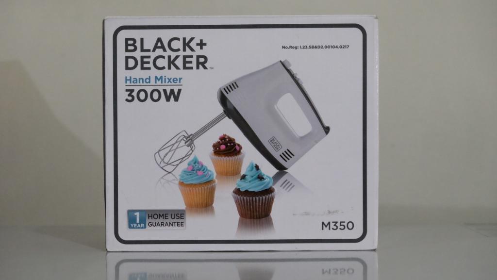 Black and Decker Hand Mixer M350 5Speed with Turbo, TV & Home