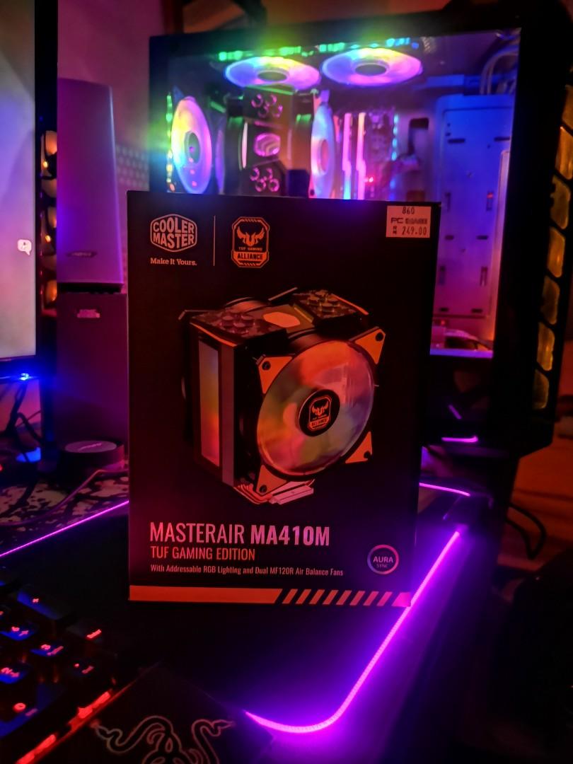 Cooler Master Masterair Ma410m Tuf Computers Tech Parts Accessories Computer Parts On Carousell