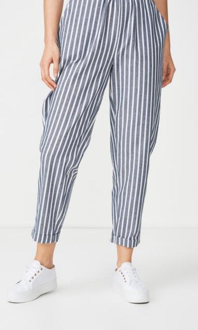 cotton on striped pants