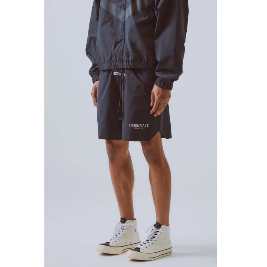 Fear Of God - FOG Essentials Nylon Active Shorts (black), Men's