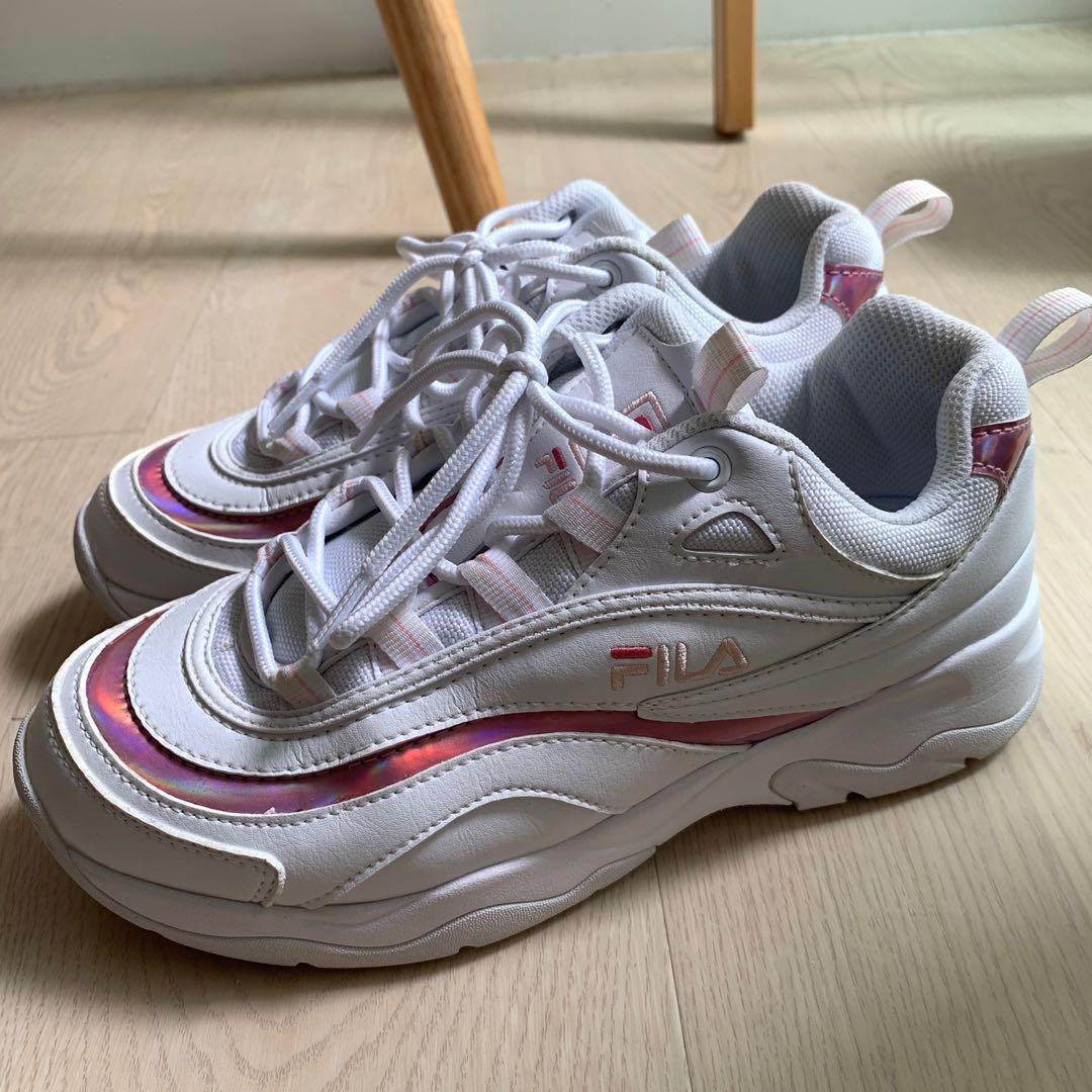 Fila ray pink prism cheap