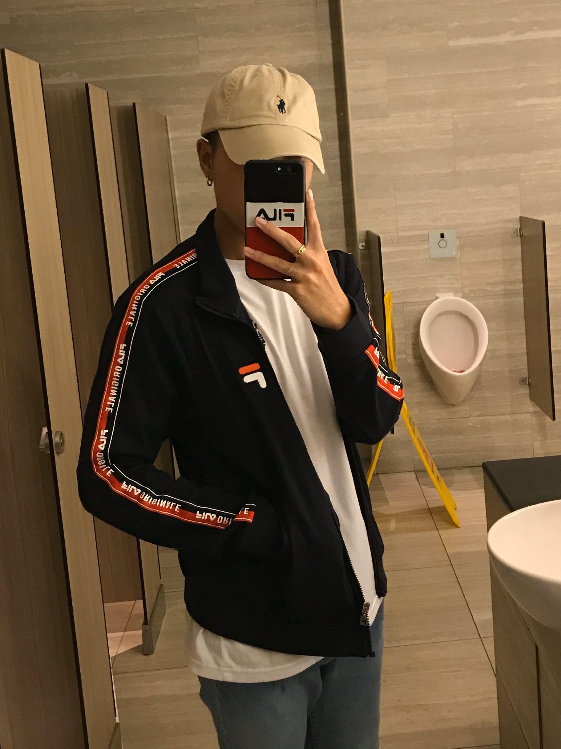 fila navy blue jacket