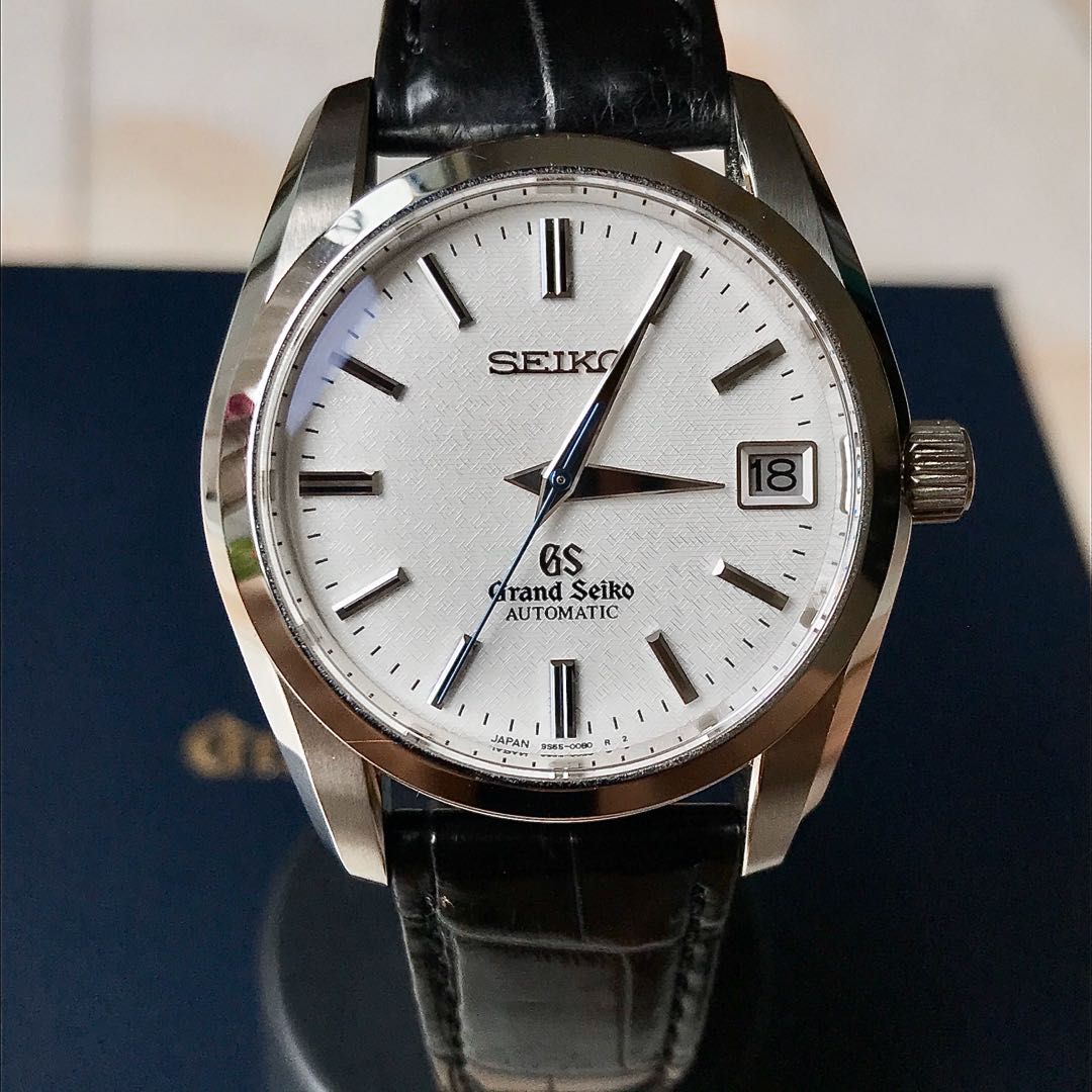 Grand Seiko 37MM SBGR087 9S65 “Rain Dial” Automatic Watch, Luxury, Watches  on Carousell