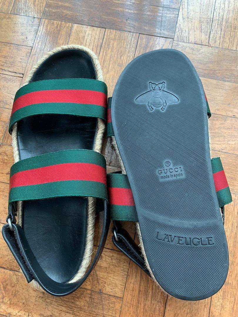Gucci web outlet sandals
