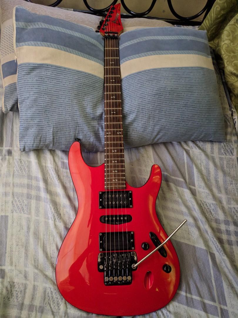 IBANEZ S470B (Excellent Condition), Hobbies & Toys, Music & Media 