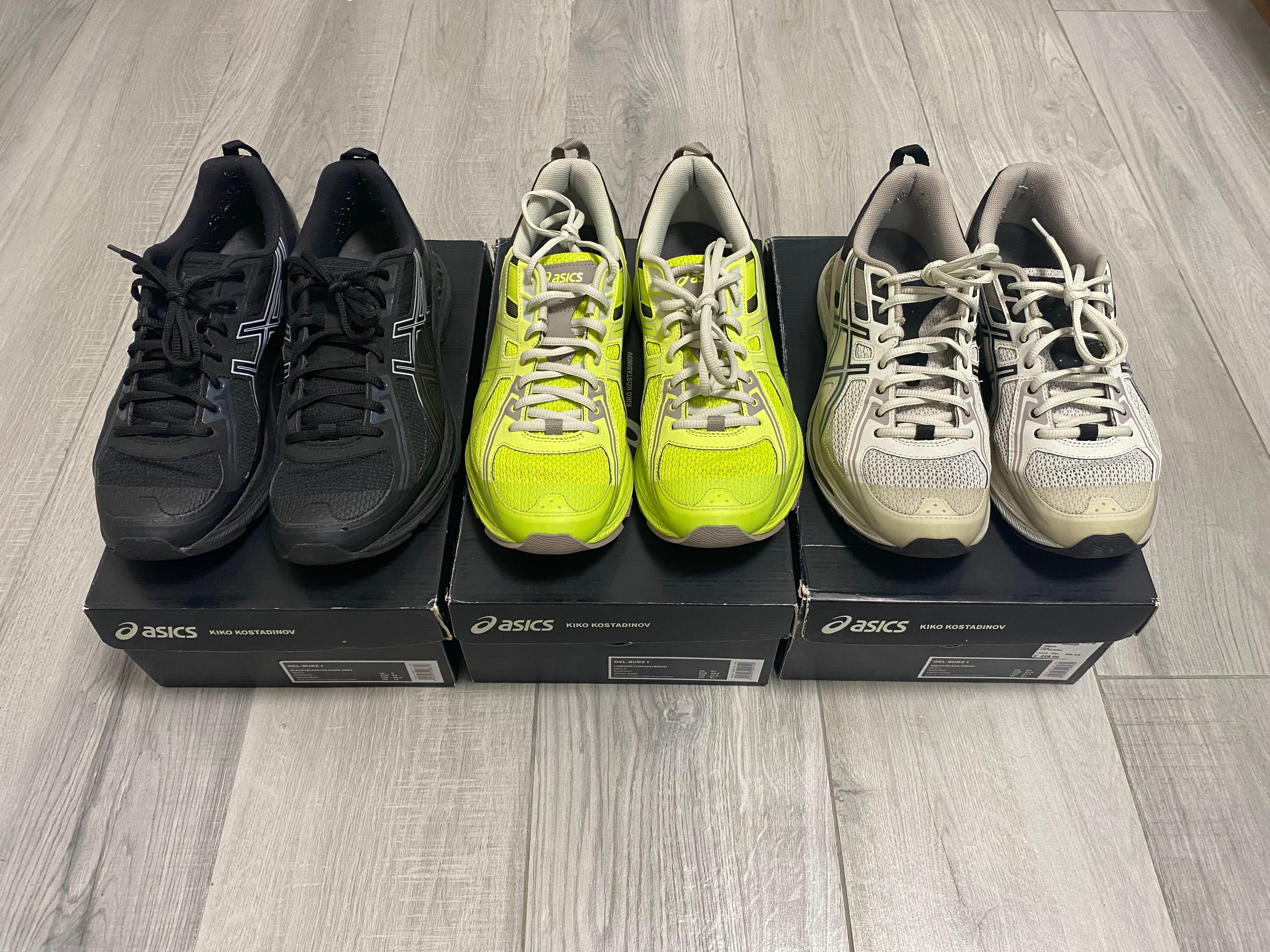 Kiko Kostadinov x Asics Gel-Burz 1, 男裝, 鞋, 西裝鞋- Carousell