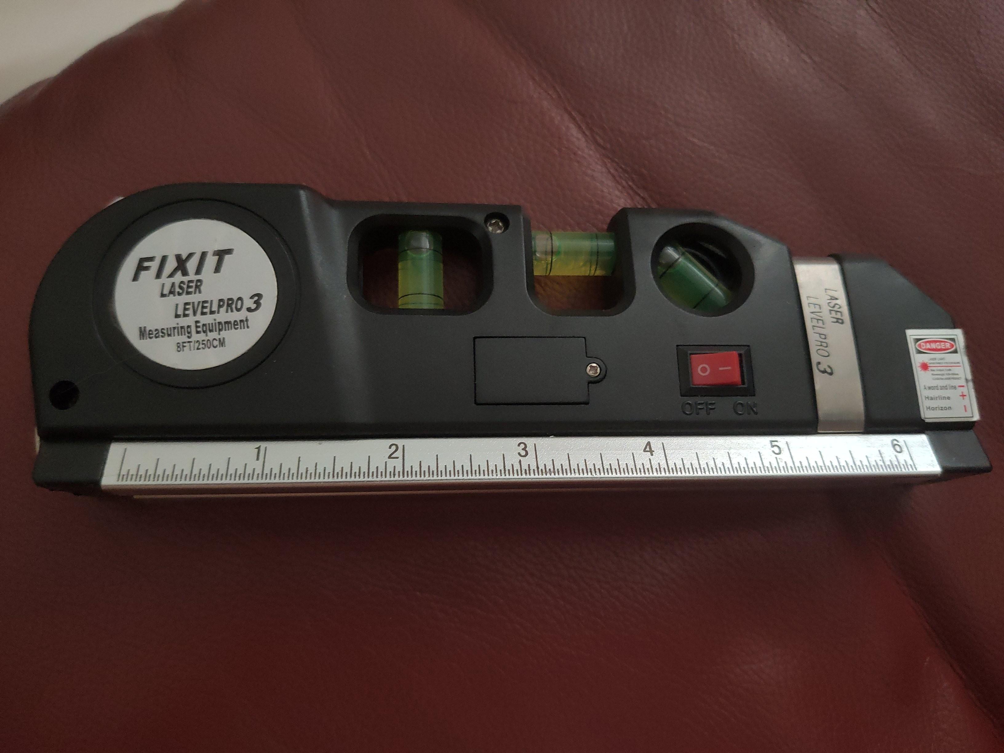 Laser Level Pro 3, Furniture & Home Living, Home Improvement