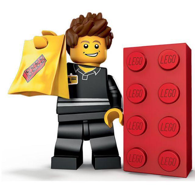 LEGO Retail Store Employee 5001622 EXCLUSIVE POLYBAG MINIFIGURE