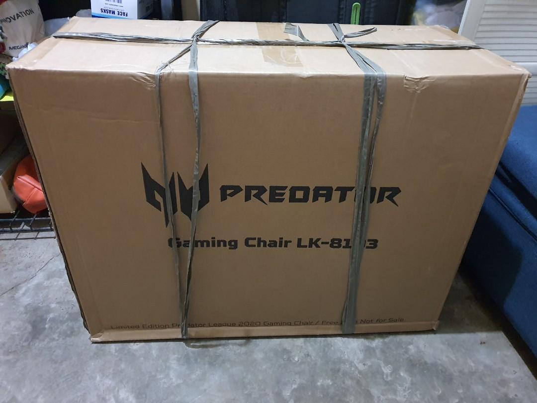 Limited Edition Apac Predator League 2020 Gaming Chair Video Gaming Gaming Accessories On Carousell
