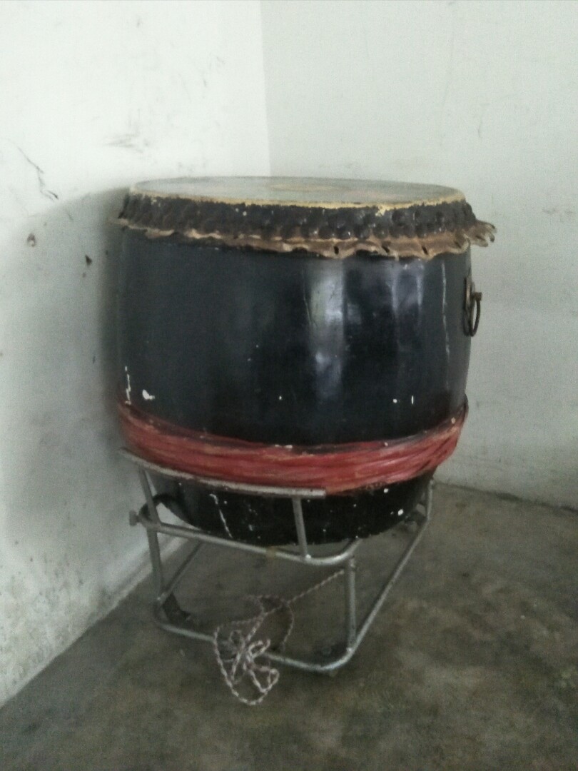 Lion Dance Drum, Vintage & Collectibles, Vintage Collectibles on Carousell