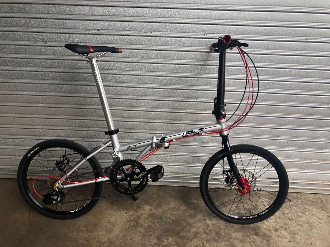 Litepro evo 20 disc brake folding bike