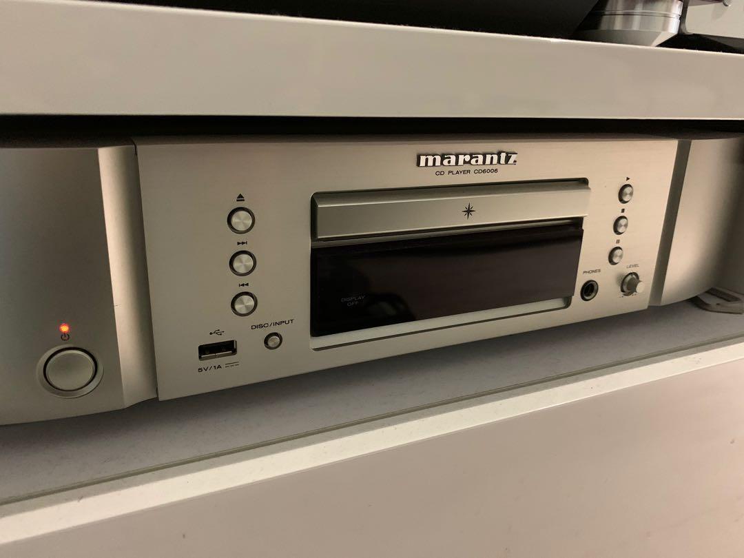 Marantz CD6006, 音響器材, 音樂播放裝置MP3及CD Player - Carousell