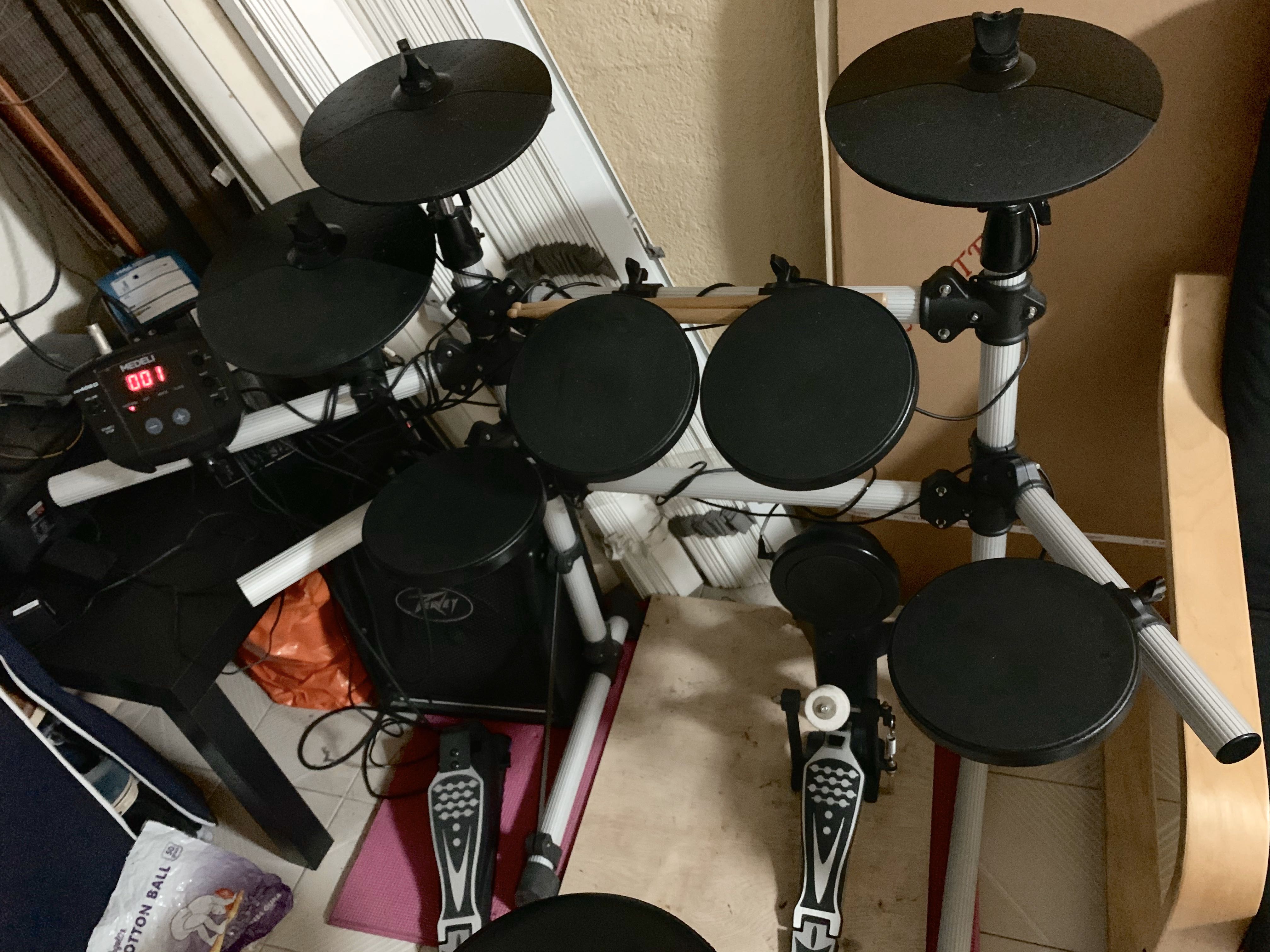 Dd402d electronic cheap drum kit