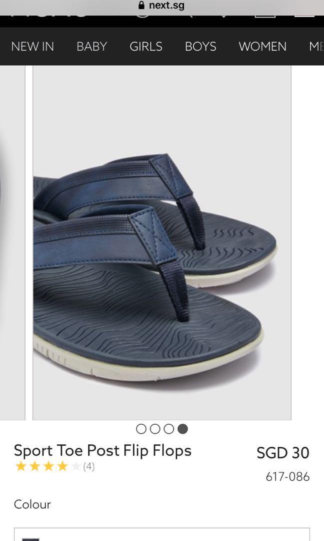 Next mens flip flops store