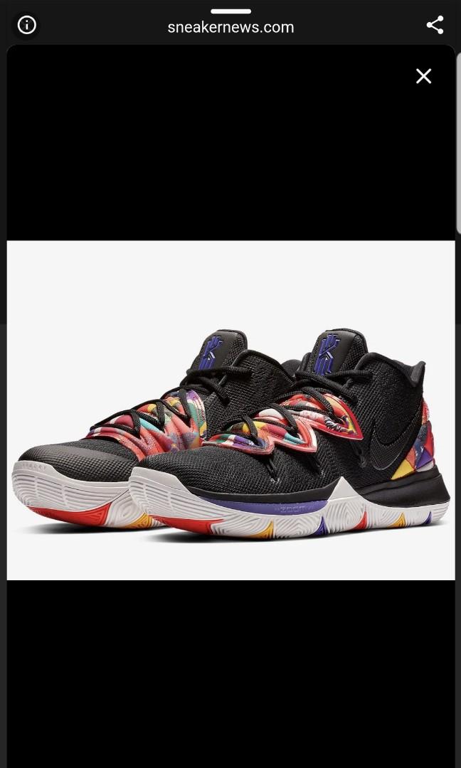 Nike Black Kyrie 5 Shoes NBA Store