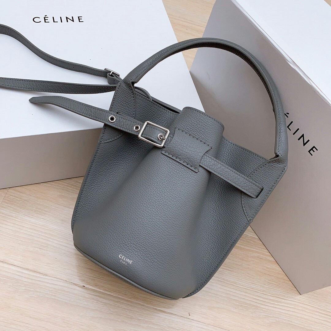 CELINE - CELINE LEATHER BUCKET BAG  HBX - Globally Curated Fashion and  Lifestyle by Hypebeast