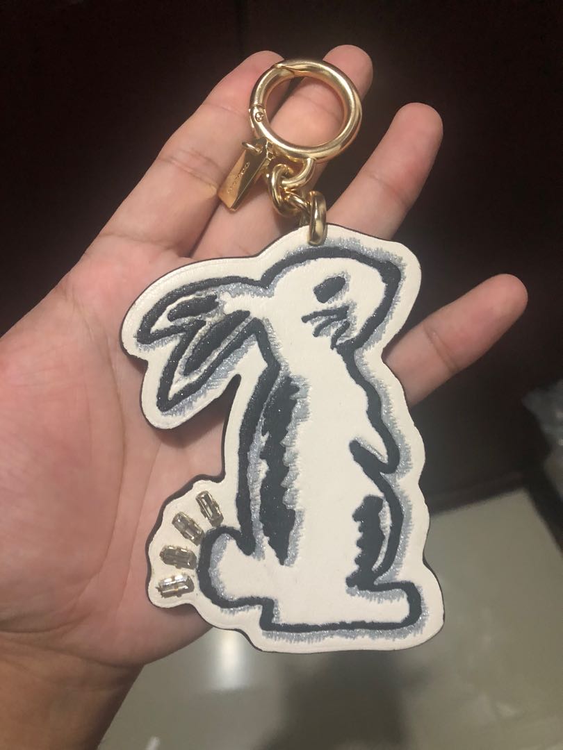 Coach selena gomez bunny charm new arrivals