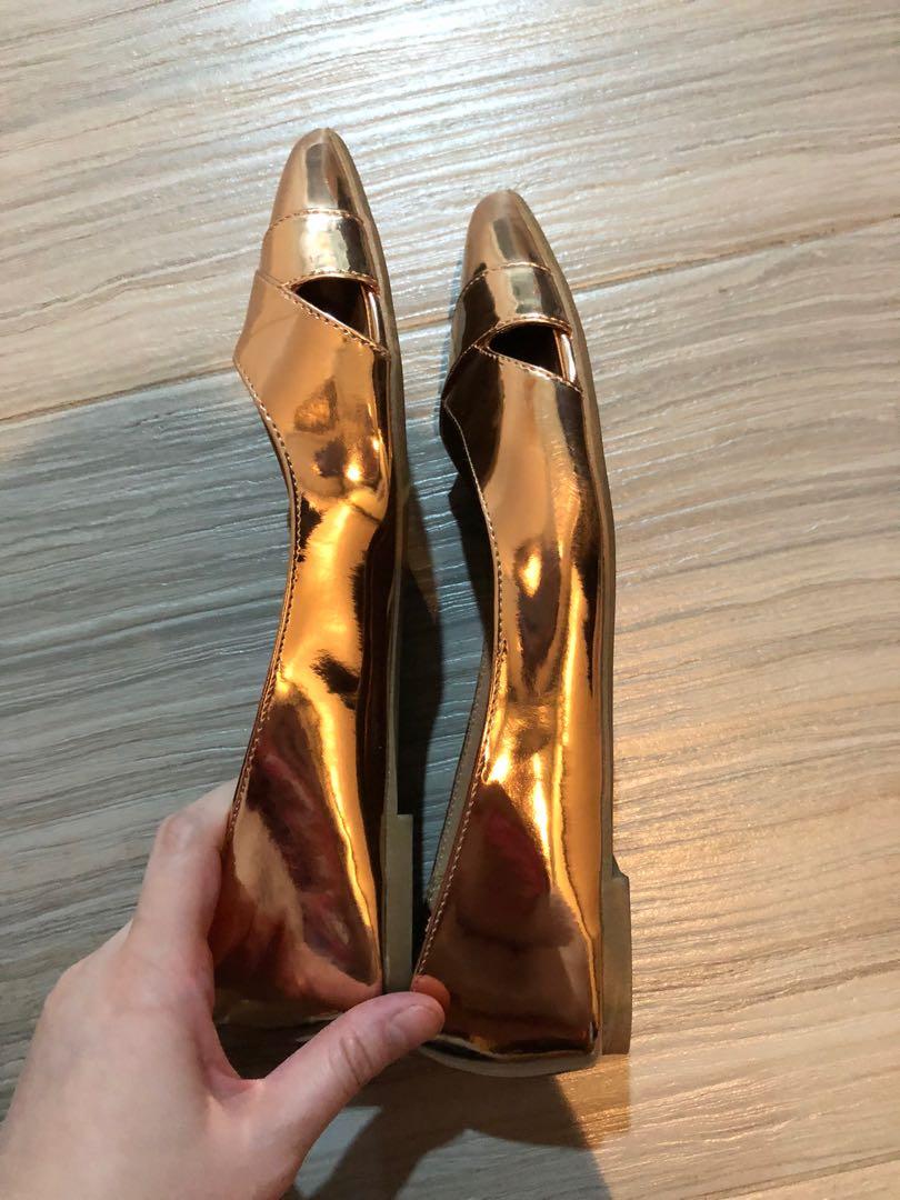Rose gold shoes payless top