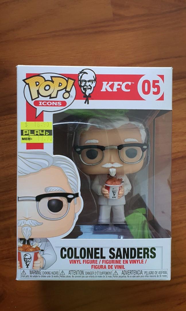Pop icons kfc colonel Sanders, Hobbies & Toys, Toys & Games on Carousell