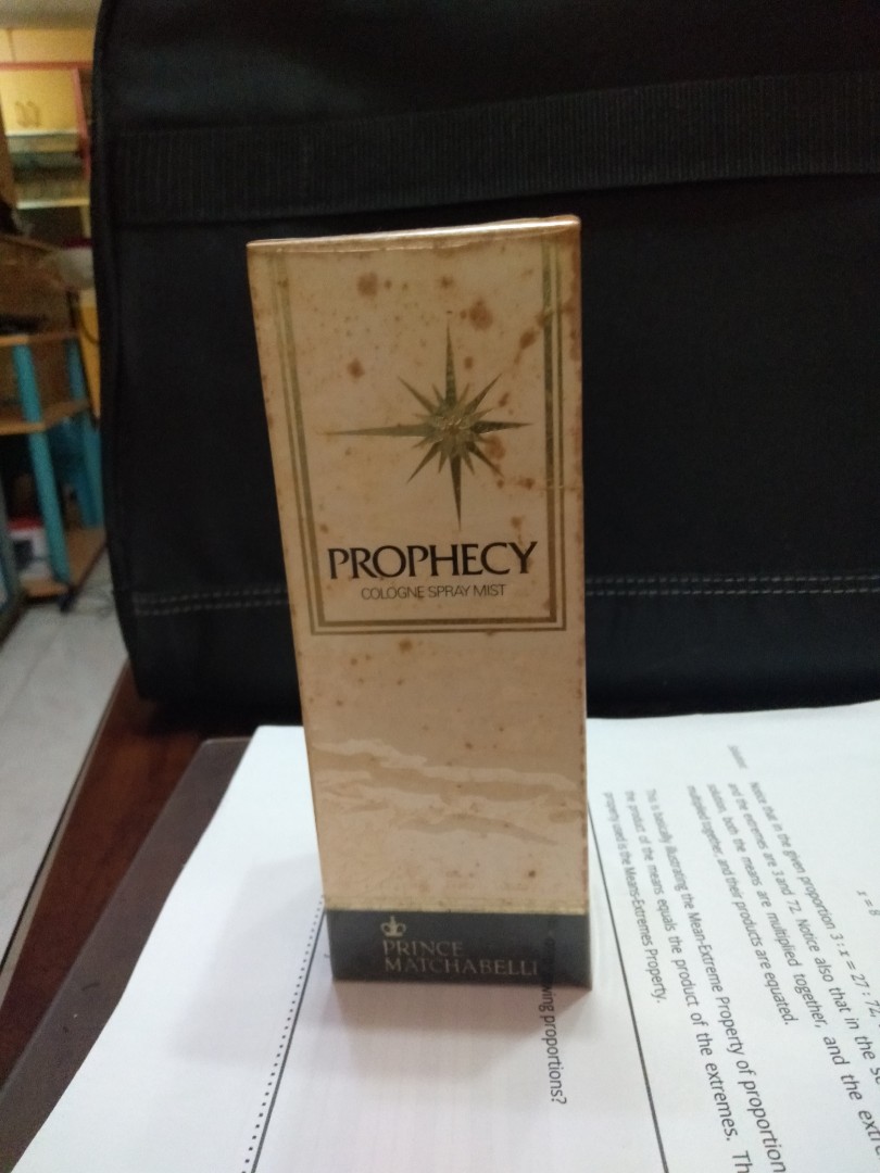 Prophecy Cologne Spray Mist Health Beauty Perfumes Nail Care Others On Carousell