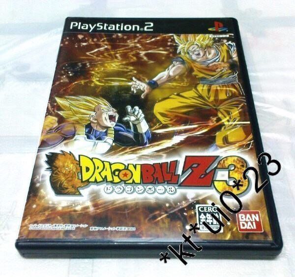 Play Station 2(PS2)超好玩 DRAGONBALL Z 3 龍珠 Z 3 DRAGON BALL Z 3 另有, 電子遊戲 ...