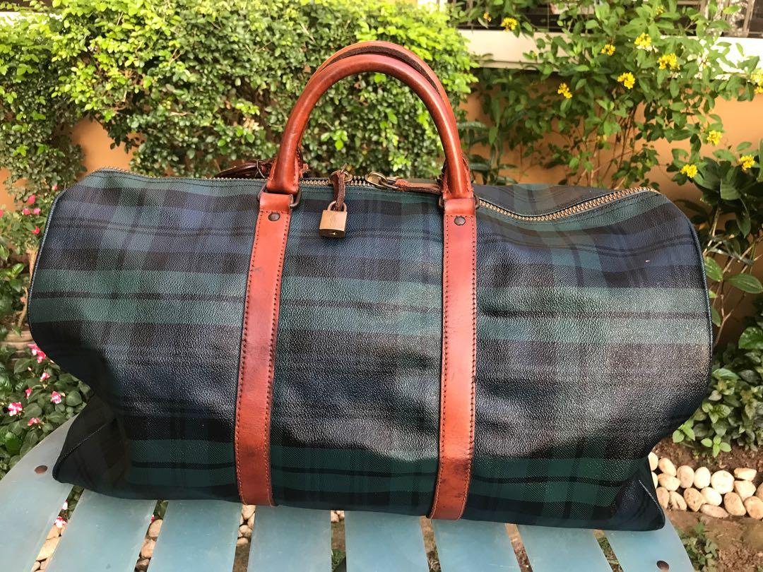 RL luggage bag, Luxury, Bags & Wallets on Carousell