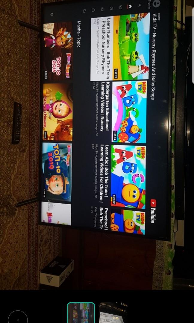 Samsung Smart Tv 43 4k Uhd Electronics Tvs Entertainment Systems On Carousell