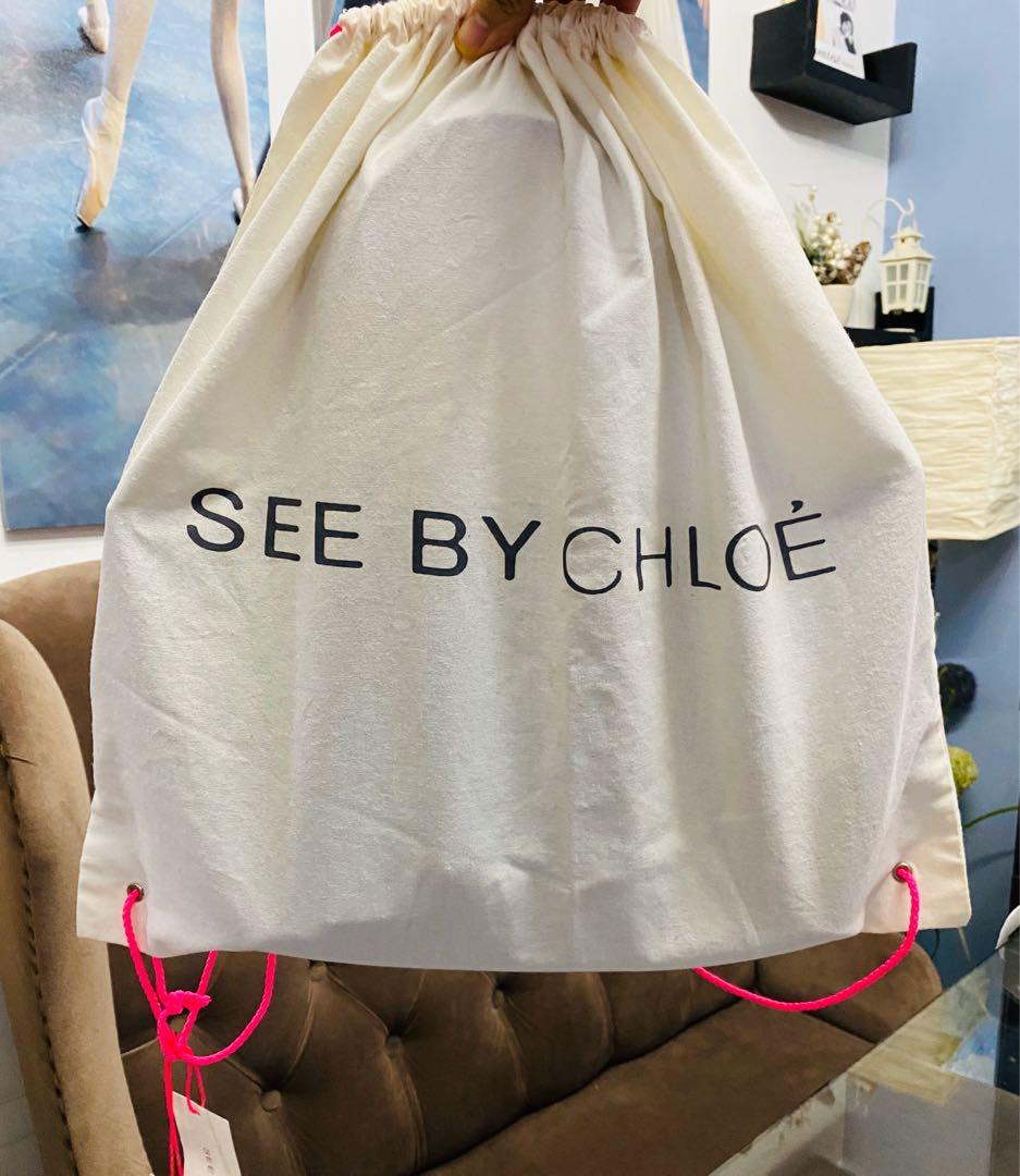 See by Chloe tote bag (Category: Luxury Bags & Wallets) located in Taguig. Submitted by Athena_ApolloShop (Listing ID 278466549, Image 2). Description: Repriced from 3700 See by Chloe hand bag with dust bag and care card Still in good condition. Brand new price around 12k .