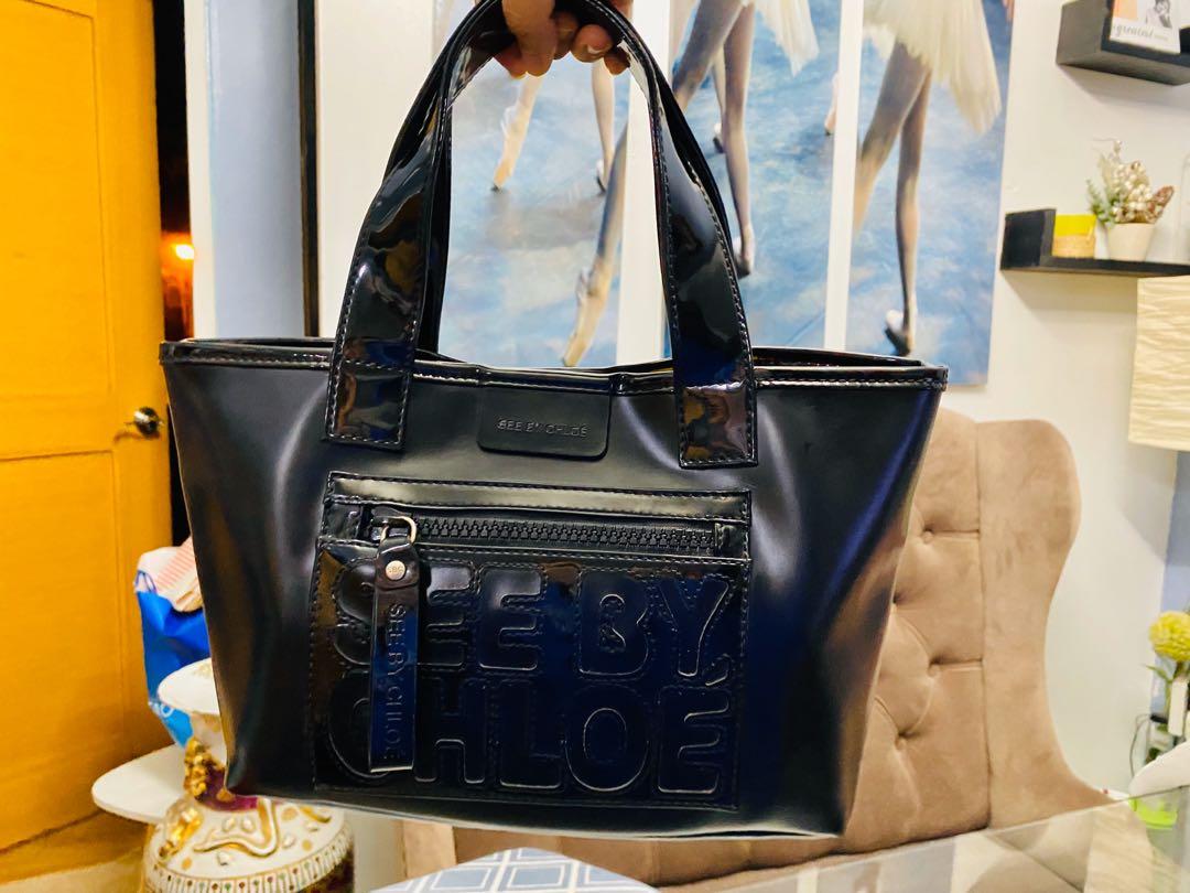 See by Chloe tote bag (Category: Luxury Bags & Wallets) located in Taguig. Submitted by Athena_ApolloShop (Listing ID 278466549, Image 3). Description: Repriced from 3700 See by Chloe hand bag with dust bag and care card Still in good condition. Brand new price around 12k .