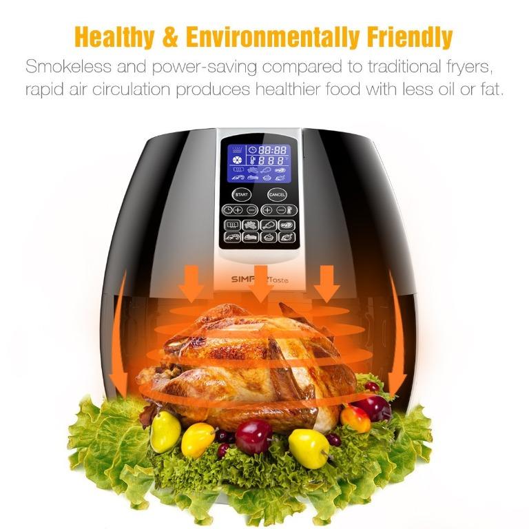 Simpletaste 1400w multifunction air fryer clearance