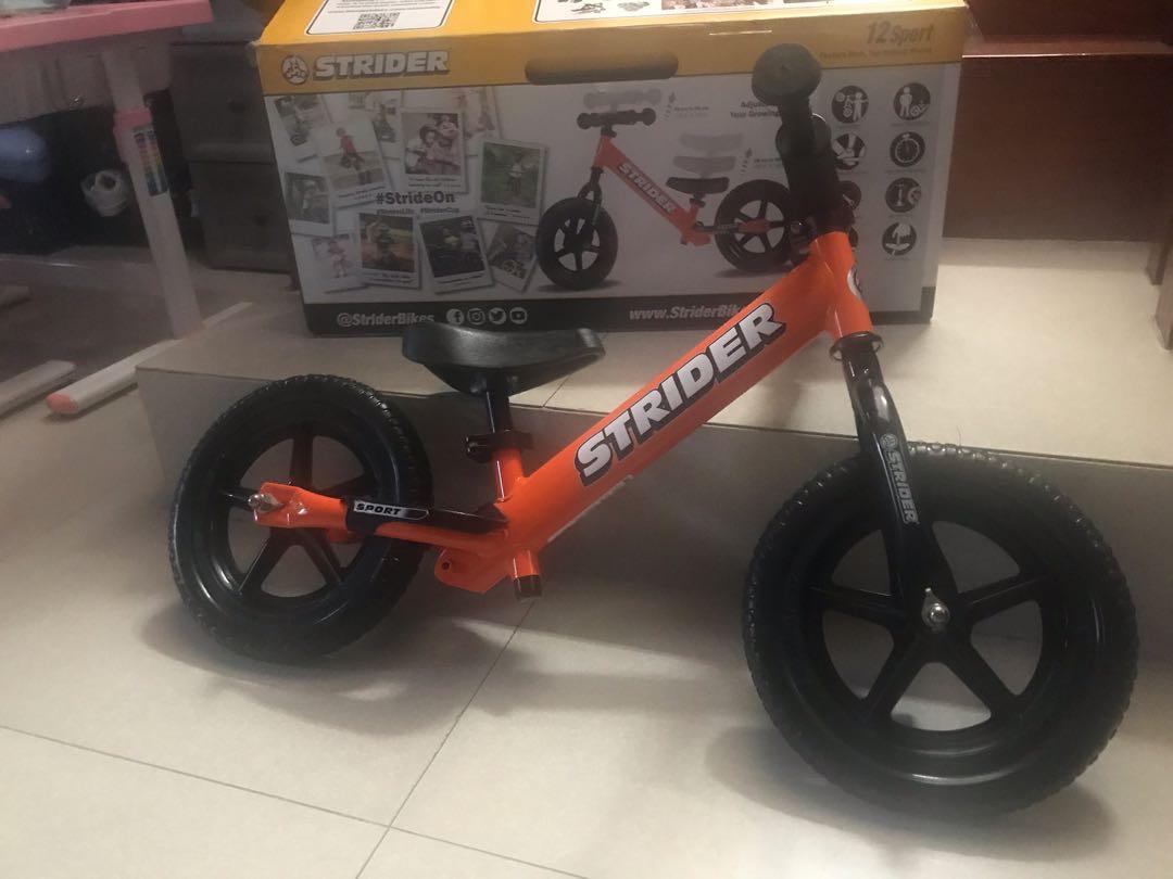 strider 12 sport orange
