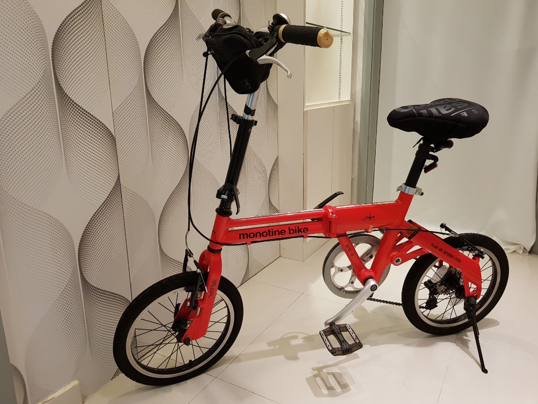 Monotine folding bike best sale