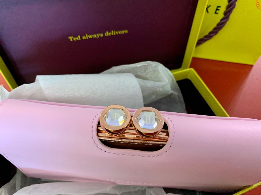 ted baker jewellery box pink large