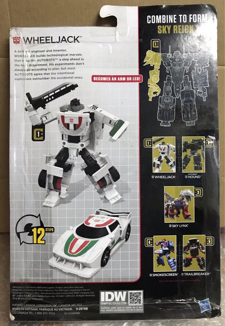 Transformers Wheeljack (Category: Toys & Games) located in San Fernando. Submitted by collecatoy (Listing ID 278480974, Image 2). Description: Combiner wars.