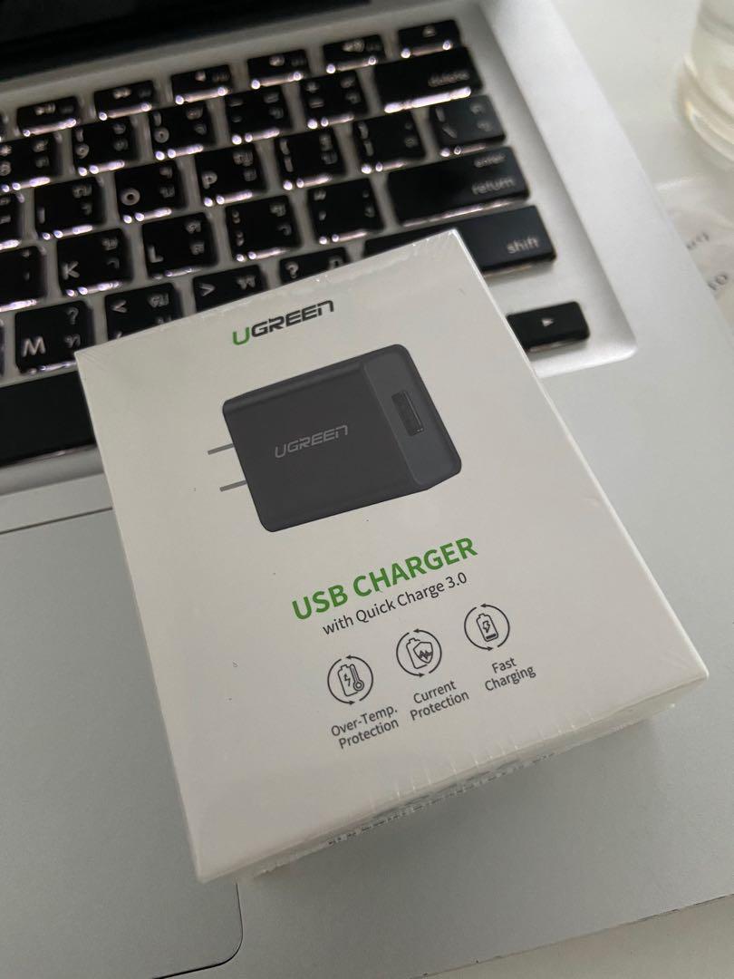 Ugreen 18w fast charger (Category: Chargers) located in Mandaluyong City. Submitted by taympers (Listing ID 278479532, Image 3). Description: ugreen fast charger 18w. .
