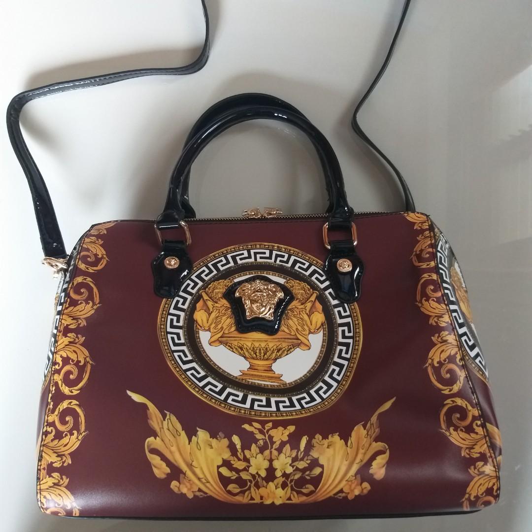 Versace Bag, Women's Fashion, Bags & Wallets, Purses & Pouches on Carousell