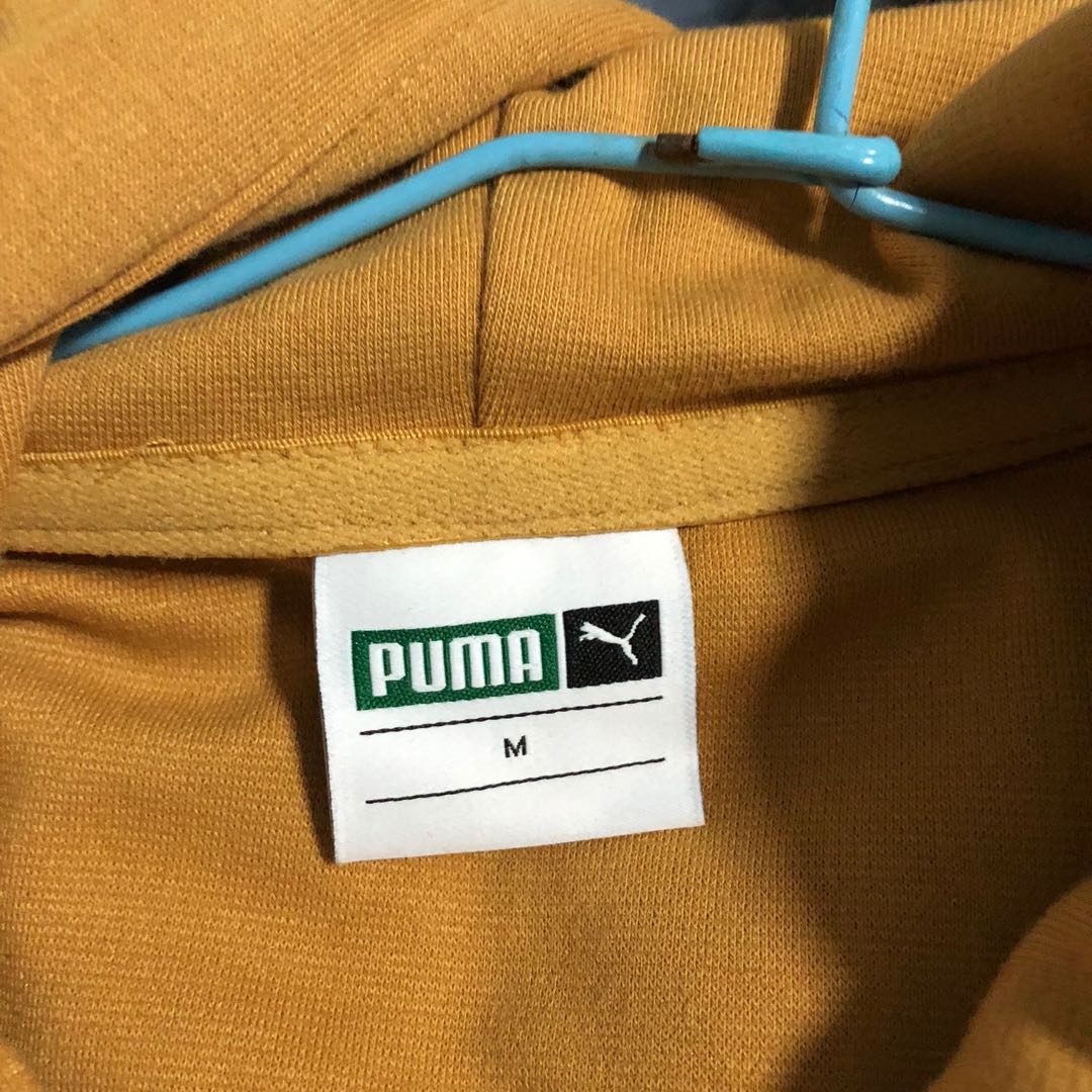 Bts puma hoodie mustard clearance