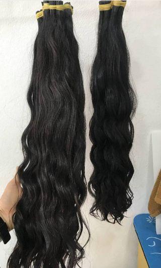 Rambut Sambung Asli Manuasia 100% D JUAL MURMER