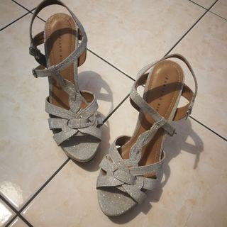Wedding heels (90% new with box)