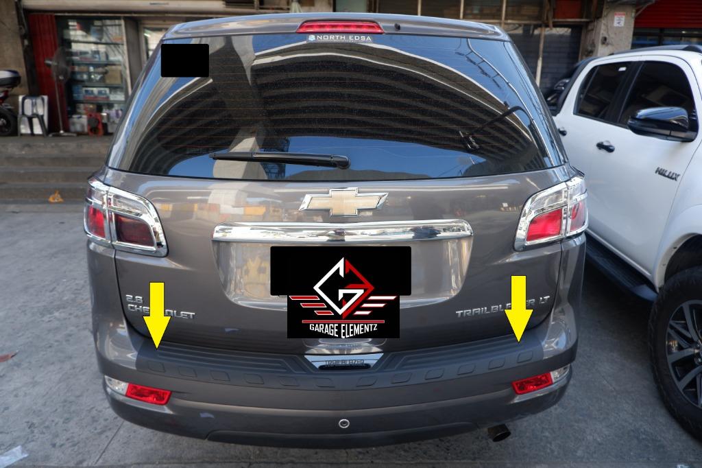2014 to 2020 Chevrolet Trailblazer Rear Stepsill or Rear bumper guard