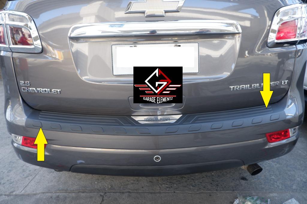2014 to 2020 Chevrolet Trailblazer Rear Stepsill or Rear bumper guard