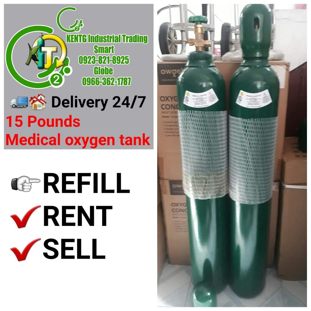 20 Lbs Refill Medical oxygen tank, Beauty & Personal Care, Oral Care on