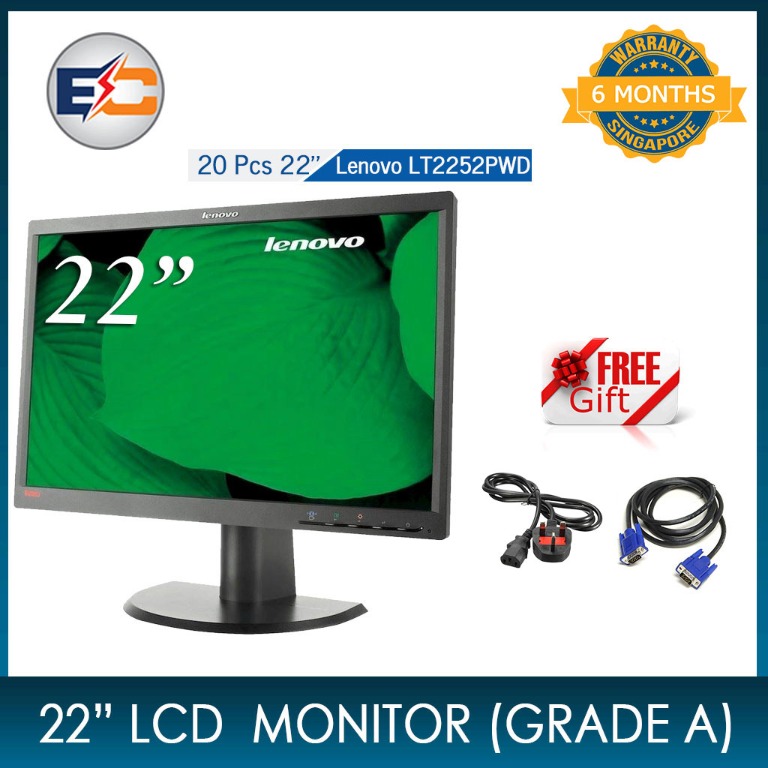 Écran 22 LCD FHD Lenovo ThinkVision LT2252PWD