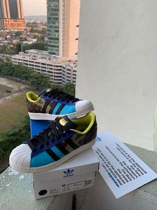 Adidas Superstar Oddity Pack Bright Cyan
