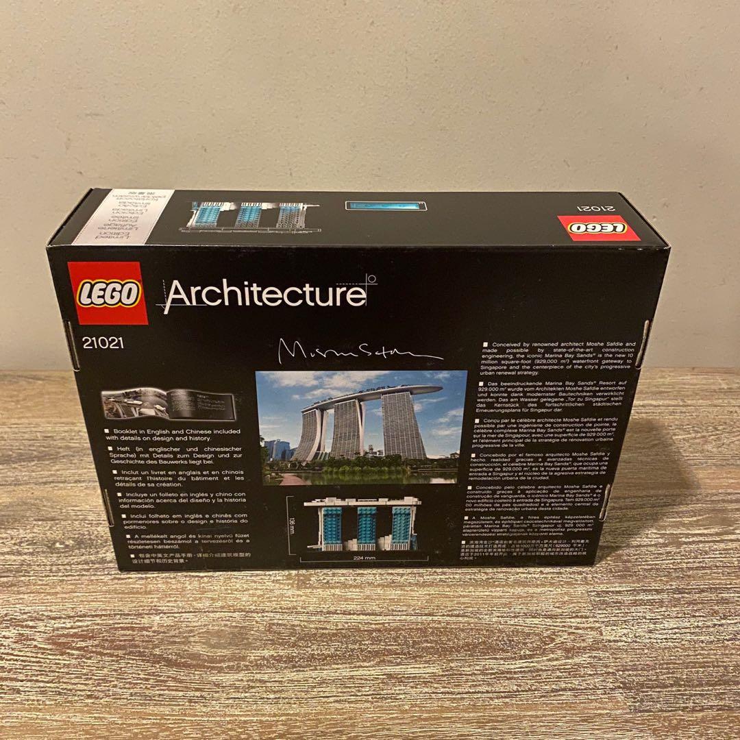 Reserved MISB Lego Architecture Marina Bay Sands 21021 2013
