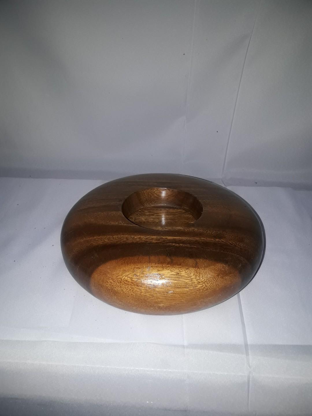 9 Inches Dia Solid Wood Candle Holder (Category: Home Improvement Tools & Accessories) located in Paranaque City. Submitted by ohselle (Listing ID 278645952, Image 3). Description: Natural Finish.