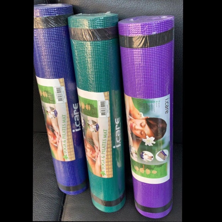 寶林站 Icare 6mm 瑜珈墊 Yoga Mat AS52105 台灣製, 運動產品, 運動與健身, 運動與健身 運動地墊